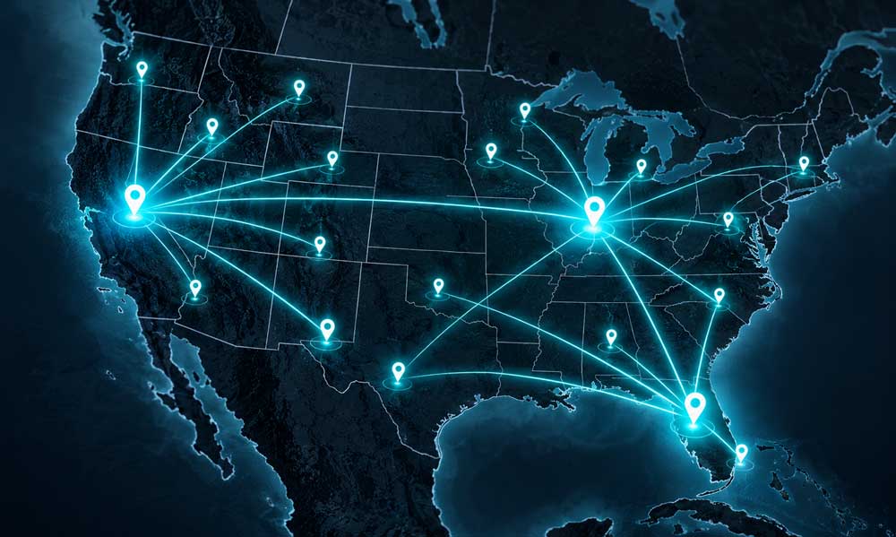 Location targeting visualization